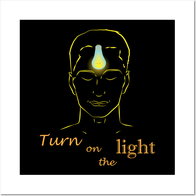 Turn on the light Wall Art by unclekestrel